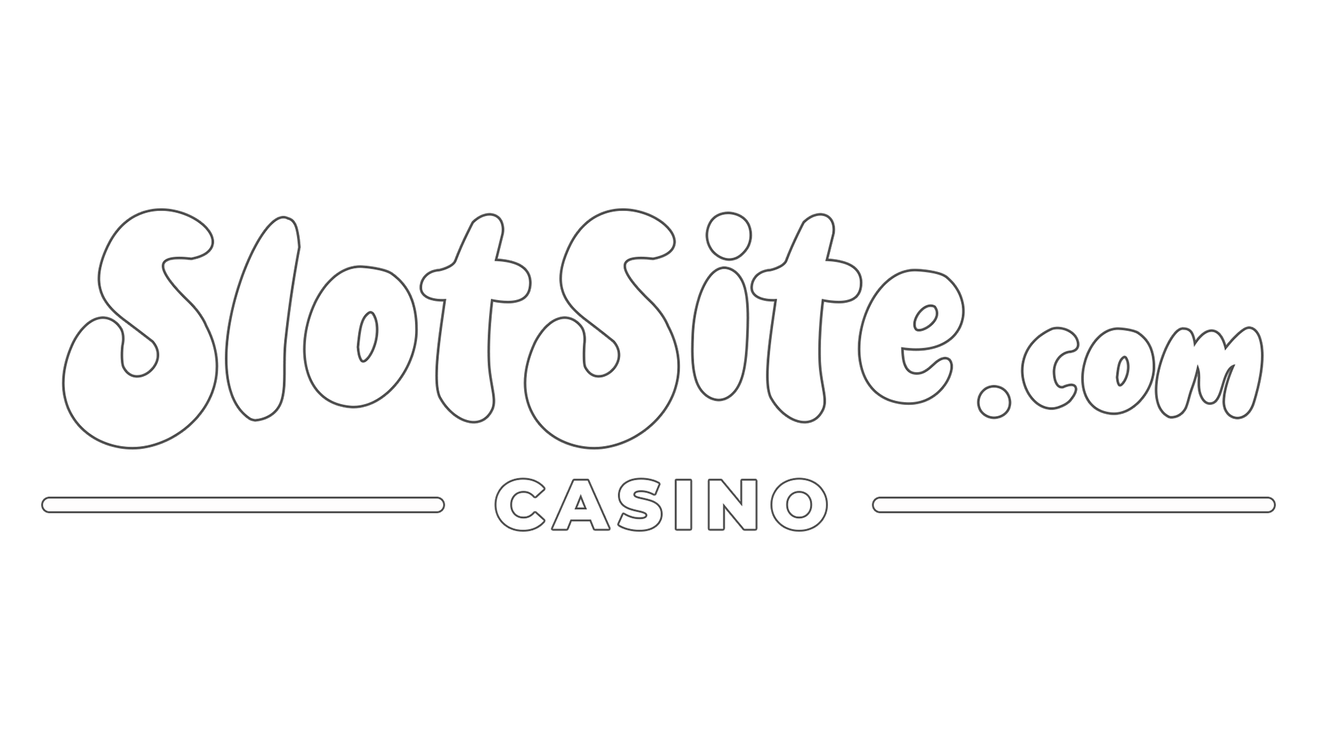 Slotsite logo white
